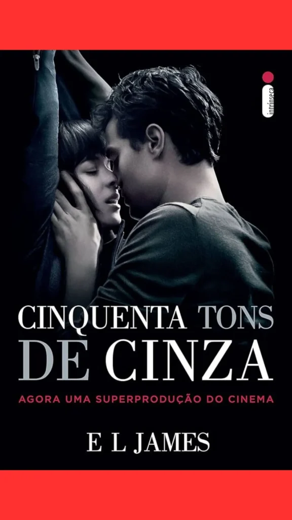 O livro Cinquenta Tons de Cinza marcou uma geração de leitores e redefiniu o conceito de romance contemporâneo ao misturar drama, erotismo e autodescoberta emocional.
